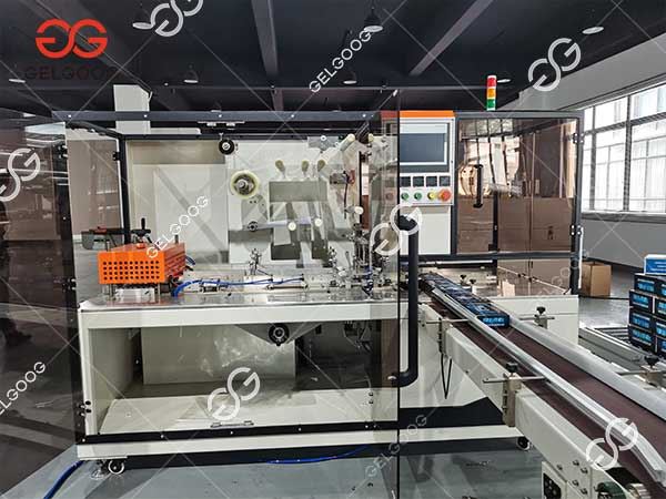 cigarette pack wrapping machine
