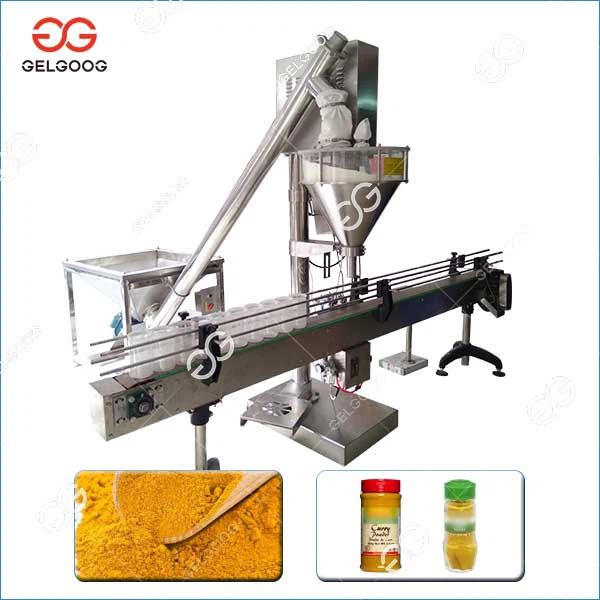 Bottle Curry Powder Filling Machine
