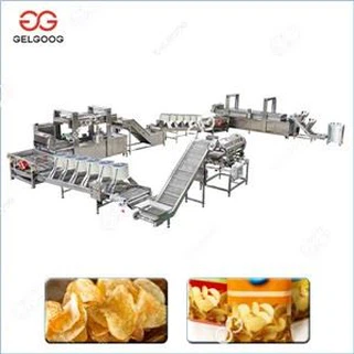 Fully Automatic Crispy Potato Chips Production Line